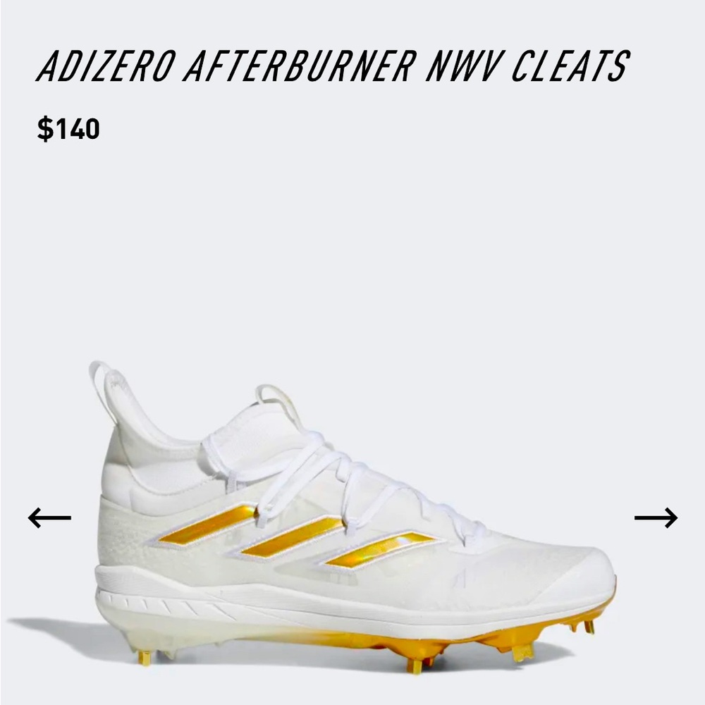 Adidas men baseball cleats